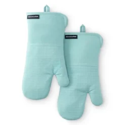 KITCHENAID Gourmet Series Gridlines Oven Mitts 2-Pack Set -KitchenAid GUEST 7f4bc403 e4a2 4aa0 b943 d54c24118517
