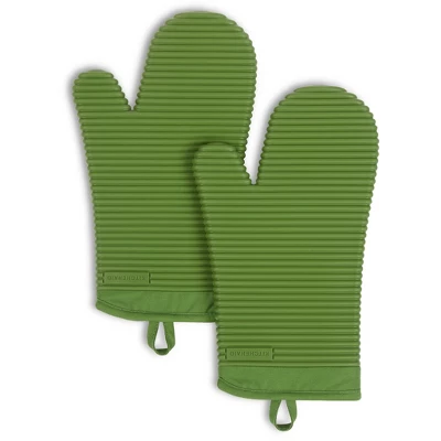 KITCHENAID Ribbed Soft Silicone Oven Mitt 2-Pack Set 16 KITCHENAID Ribbed Soft Silicone Oven Mitt 2-Pack Set - Image 14