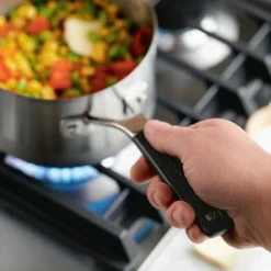 KitchenAid 2qt Stainless Steel Saucepan With Measuring Marks Light Silver -KitchenAid GUEST 822577d2 07e9 4596 a14c 02cdc6af126f