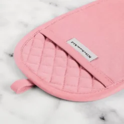 KitchenAid Asteroid Oval Pot Holder 2-Pack Set, Dried Rose, 6.5"x10" -KitchenAid GUEST 8417ead2 c0e4 4544 8908 159d8008ef04