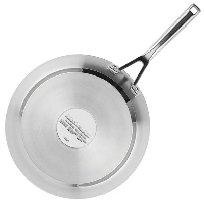 KitchenAid 3-Ply Base Stainless Steel 11pc Cookware Set: Induction Safe, Even-Heating, Tempered Glass Lids, Dishwasher Safe 11 KitchenAid 3-Ply Base Stainless Steel 11pc Cookware Set: Induction Safe, Even-Heating, Tempered Glass Lids, Dishwasher Safe - Image 9