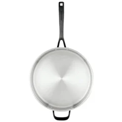 KitchenAid 5qt 5-Ply Clad Stainless Steel Induction Saute Pan With Lid: Dishwasher-Safe, Silver -KitchenAid GUEST 870b47e0 ede5 4807 85ba e47a295a5cf4