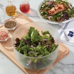 KitchenAid Salad Spinner: Large 7.43 Qt Red Plastic Lettuce Spinner, Hand Wash, 2-Piece Set -KitchenAid GUEST 89d96ab9 f459 4752 89a9 d8e918b9677c