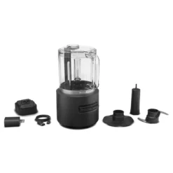 KitchenAid Go Cordless Food Chopper Battery Included KFCR531: 5-Cup Capacity, Stainless Steel Blades, 2 Speeds, Dishwasher-Safe -KitchenAid GUEST 8a747bcf 1915 48a5 ad82 9cd8be255e60