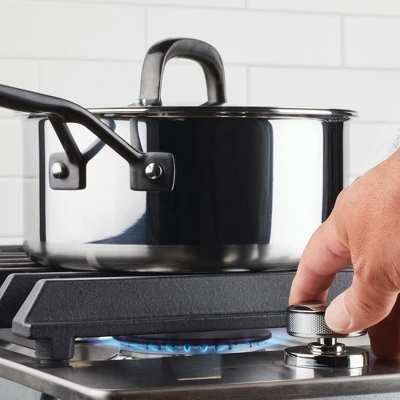 KitchenAid Stainless Steel 5-Ply Clad 3qt Covered Saucepan 7 KitchenAid Stainless Steel 5-Ply Clad 3qt Covered Saucepan - Image 5