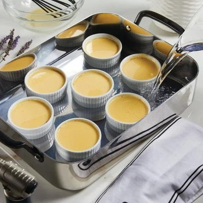 KitchenAid Stainless Steel 5-Ply Clad 15"x11.5" Roasting Pan With Stainless Steel Rack 11 KitchenAid Stainless Steel 5-Ply Clad 15"x11.5" Roasting Pan With Stainless Steel Rack - Image 9