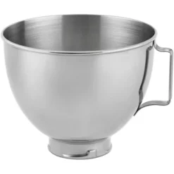 KitchenAid 4.5 Quart Polished Stainless Steel Mixer Bowl With Handle - K45SB: Dishwasher Safe, Silver, 8.75" Diameter 7 KitchenAid 4.5 Quart Polished Stainless Steel Mixer Bowl With Handle - K45SB: Dishwasher Safe, Silver, 8.75" Diameter -KitchenAid GUEST 921befb4 9bad 4cb6 9f75 8277403f5354