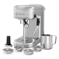 KitchenAid Semi-Automatic Espresso Machine - Brushed Stainless Steel: 15 Bars Pressure, Dishwasher-Safe, 47oz Capacity 18 KitchenAid Semi-Automatic Espresso Machine - Brushed Stainless Steel: 15 Bars Pressure, Dishwasher-Safe, 47oz Capacity -KitchenAid GUEST 93f4b755 a493 4404 9120 ca26919da024