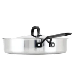 KitchenAid 5qt 5-Ply Clad Stainless Steel Induction Saute Pan With Lid: Dishwasher-Safe, Silver -KitchenAid GUEST 95668026 5bee 4d95 92b1 26675eebceab