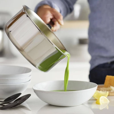 KitchenAid Stainless Steel 5-Ply Clad 3qt Covered Saucepan 6 KitchenAid Stainless Steel 5-Ply Clad 3qt Covered Saucepan - Image 4