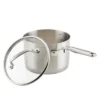 KitchenAid 3qt 3-Ply Blasé Stainless Steel Induction Saucepan With Lid Silver -KitchenAid GUEST 9c02d959 a84d 460e b9f5 358e234ba407