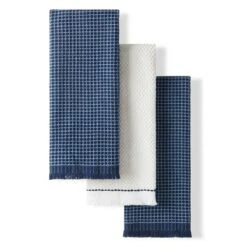 KITCHENAID Gourmet Series Gridlines Kitchen Towels 3-Pack Set
