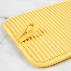 KITCHENAID Ribbed Soft Silicone Pot Holder 2-Pack Set, 2025 Color Of The Year, Butter Yellow, 7"x9" -KitchenAid GUEST a0a9f135 fe4b 433d b73d 83ab4468259d