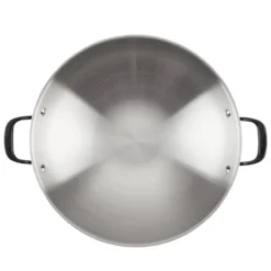 KitchenAid 5-Ply Clad Stainless Steel 15" Wok -KitchenAid GUEST a137573c 0409 4cc2 ac68 f96ee35c483f