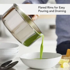 KitchenAid 1.5qt 5-Ply Clad Stainless Steel Induction Sauce Pan With Lid: Dishwasher-Safe Cooking Pot -KitchenAid GUEST a5a9ce57 ac66 4e47 81a2 216c836cb466