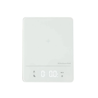 KitchenAid 11lb Waterproof Kitchen Digital Food Scale White: LED Display, Battery Powered, Coffee & Food Weight Scale 12 KitchenAid 11lb Waterproof Kitchen Digital Food Scale White: LED Display, Battery Powered, Coffee & Food Weight Scale - Image 10