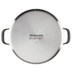 KitchenAid 5-Ply Clad Stainless Steel 8qt Stockpot With Lid -KitchenAid GUEST a77305cd 744e 4220 9fdf 84c8ade91a1f