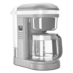 KitchenAid 12-Cup Coffee Maker With Spiral Showerhead - Matte Gray - KCM1208DG: Programmable Drip, Permanent Filter -KitchenAid GUEST aa1f4c72 d37e 441b b184 ef6a5f00fc47