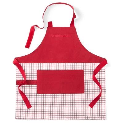 KITCHENAID Gourmet Series Gridlines Little Chef Apron 8 KITCHENAID Gourmet Series Gridlines Little Chef Apron - Image 6