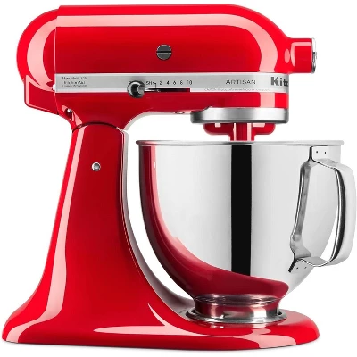 KitchenAid Artisan Series 5-Quart Tilt-Head Stand Mixer In Passion Red - KSM150PSPA 5 KitchenAid Artisan Series 5-Quart Tilt-Head Stand Mixer In Passion Red - KSM150PSPA - Image 3