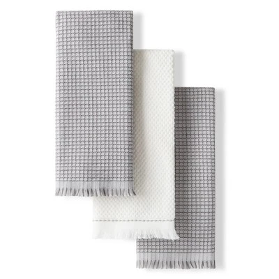 KITCHENAID Gourmet Series Gridlines Kitchen Towels 3-Pack Set 8 KITCHENAID Gourmet Series Gridlines Kitchen Towels 3-Pack Set - Image 6