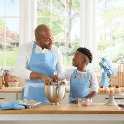 KITCHENAID Gourmet Series Gridlines Little Chef Apron 10 KITCHENAID Gourmet Series Gridlines Little Chef Apron -KitchenAid GUEST b4eeb68a 4b43 487a ba45 a18278da742c 1