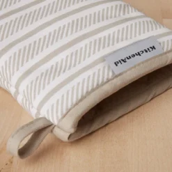 KITCHENAID Albany Mini Oven Mitt 2-Pack Set, Milkshake Tan, 5.5"x8" -KitchenAid GUEST b550b9a5 c1dd 4b81 8bb8 b91db5ef8028