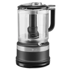 KitchenAid 5 Cup Food Chopper Matte Black - KFC0516BM: Stainless Steel Blades, 2 Speeds, Dishwasher-Safe Parts -KitchenAid GUEST b7508a61 b97a 4524 8d65 6f6a438e854e