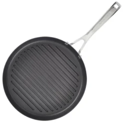 KitchenAid 3-Ply Base Stainless Steel 10.25" Nonstick Round Grill Pan: Induction Safe, Dishwasher & Oven Safe Griddle 24 KitchenAid 3-Ply Base Stainless Steel 10.25" Nonstick Round Grill Pan: Induction Safe, Dishwasher & Oven Safe Griddle -KitchenAid GUEST bc8d935e 0212 4409 b214 5d934062be72
