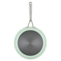 KitchenAid Hard Anodized 10" Nonstick Ceramic Frying Pan - Pistachio: 10 Inch Stir Fry Pan, Stainless Steel Handle, Hand Wash -KitchenAid GUEST bd7cb222 2bbb 4e25 b09d 31a96fdacdf4