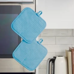 KITCHENAID Gourmet Series Gridlines Pot Holders 2-Pack Set -KitchenAid GUEST c625d6bc 1ad2 49c7 8a68 913c970dab5b