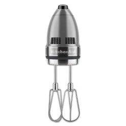KitchenAid 7-Speed Digital Hand Mixer - KHM7210: Stainless Steel, Lightweight, Comfort-Grip, Adjustable Speed, Silver