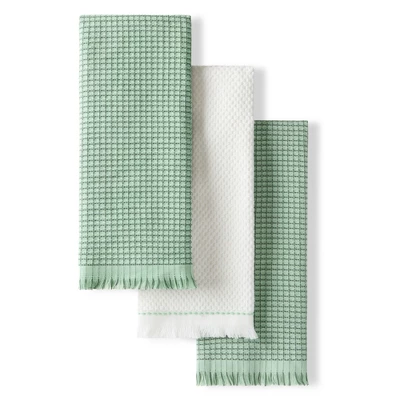 KITCHENAID Gourmet Series Gridlines Kitchen Towels 3-Pack Set 12 KITCHENAID Gourmet Series Gridlines Kitchen Towels 3-Pack Set - Image 10