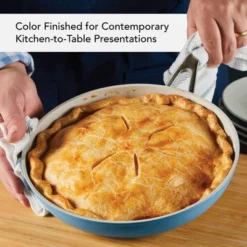 KitchenAid Hard Anodized 10" Nonstick Ceramic Frying Pan - Blue Velvet: Ceramic Skillet, Stainless Steel Handle -KitchenAid GUEST d2d0a03f 0f1a 4452 bef4 711a56aa5037