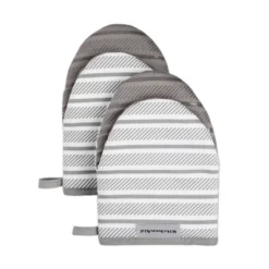 KITCHENAID Albany Mini Oven Mitt 2-Pack Set, Grey, 5.5"x8" 9 KITCHENAID Albany Mini Oven Mitt 2-Pack Set, Grey, 5.5"x8" -KitchenAid GUEST d9a61692 23e6 4a9f 9d2f 299032e861d7