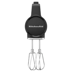 KitchenAid Go Cordless Hand Mixer Battery Included KHMR762: 7 Speeds, Black Matte, Dishwasher-Safe Parts, Metal & Plastic -KitchenAid GUEST e0e990af d2f2 46f6 9706 a31411b3d801
