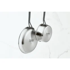 KitchenAid 5-Ply Clad Stainless Steel 10pc Cookware Set: Induction Safe, Even-Heating, Dishwasher-Safe, Riveted Handles -KitchenAid GUEST e45009fb 951f 4c02 9291 8428bcfb9040