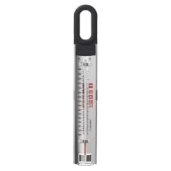 KitchenAid Candy Thermometer Silver: Stainless Steel Analog Food & Baking Thermometer, 100-400°F, Clip Mount -KitchenAid GUEST e7055b46 df3d 484c 8099 1261ac89f242