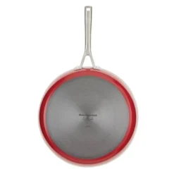 KitchenAid 12.25" Hard Anodized Ceramic Nonstick Frying Pan Empire Red: Lifetime Warranty, Hand Wash, Gas & Electric Compatible -KitchenAid GUEST e773ec82 a092 498d ad3f ddc33c70d2a5