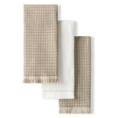 KITCHENAID Gourmet Series Gridlines Kitchen Towels 3-Pack Set 9 KITCHENAID Gourmet Series Gridlines Kitchen Towels 3-Pack Set - Image 7