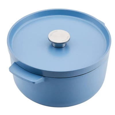 KitchenAid 6qt Enameled Cast Iron Induction Dutch Oven Blue Velvet 11 KitchenAid 6qt Enameled Cast Iron Induction Dutch Oven Blue Velvet - Image 10
