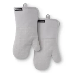 KITCHENAID Gourmet Series Gridlines Oven Mitts 2-Pack Set -KitchenAid GUEST eec7536b 7147 4e4a b984 8008ec0a9c8b