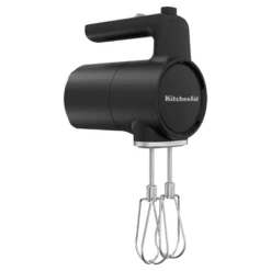 KitchenAid Go Cordless Hand Mixer Battery Sold Separately KHMR700: 7 Speeds, Black Matte, Dishwasher-Safe Parts -KitchenAid GUEST f2d7555b 8708 4499 8861 4b913fa95b67