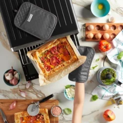 KitchenAid Asteroid Rectangle Pot Holder 2-Pack Set, Charcoal Grey, 7"x10" 10 KitchenAid Asteroid Rectangle Pot Holder 2-Pack Set, Charcoal Grey, 7"x10" -KitchenAid GUEST f5a2c88a 65ba 45ef a5c3 203136acbb2a