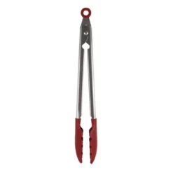 KitchenAid Stainless Steel With Silicone Tipped Tongs Red: Cooking Tongs, Locking Mechanism, Dishwasher-Safe 7 KitchenAid Stainless Steel With Silicone Tipped Tongs Red: Cooking Tongs, Locking Mechanism, Dishwasher-Safe -KitchenAid GUEST f6e7c087 5849 428d a23d 15858c324466