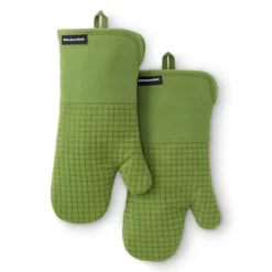 KITCHENAID Gourmet Series Gridlines Oven Mitts 2-Pack Set -KitchenAid GUEST f7b0071a 74af 41c8 9e2d c29e1396c495