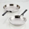KitchenAid Stainless Steel 5-Ply Clad Twin Pack: 8.25" & 10" Nonstick Frying Pans, Dishwasher-Safe Cookware Set 1 KitchenAid Stainless Steel 5-Ply Clad Twin Pack: 8.25" & 10" Nonstick Frying Pans, Dishwasher-Safe Cookware Set -KitchenAid GUEST fa229281 5d27 4600 8e0d 0c2f73219c31