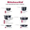 KitchenAid Hard-Anodized Induction 11pc Nonstick Cookware Set: Matte Black, Dishwasher & Oven Safe, Tempered Glass Lids 2 KitchenAid Hard-Anodized Induction 11pc Nonstick Cookware Set: Matte Black, Dishwasher & Oven Safe, Tempered Glass Lids -KitchenAid GUEST fce5ee56 5eed 4ae7 9628 c52c579d8970